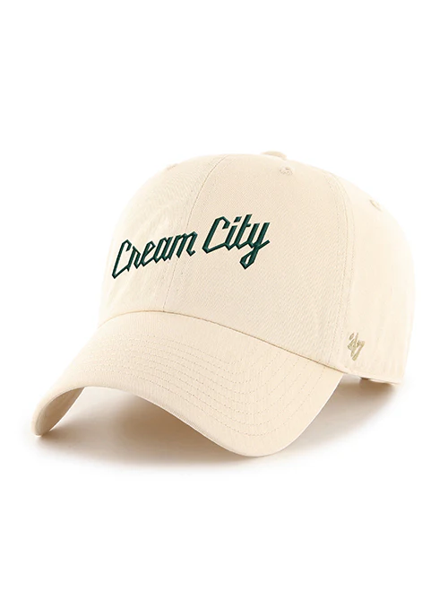 '47 Brand 2025-26 City Edition Clean Up Milwaukee Bucks Adjustable Hat