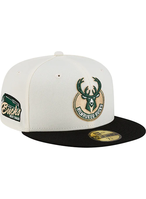 New Era 59Fifty Global Forum Milwaukee Bucks Fitted Hat - Image 3