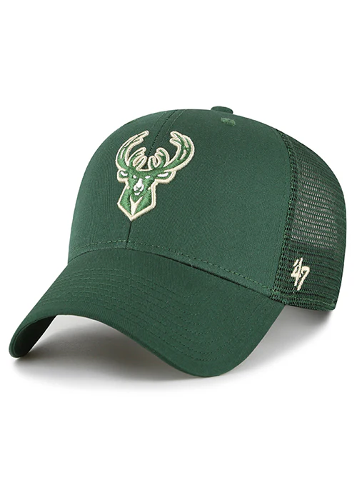 '47 Brand Branson MVP Milwaukee Bucks Mesh Snapback Hat