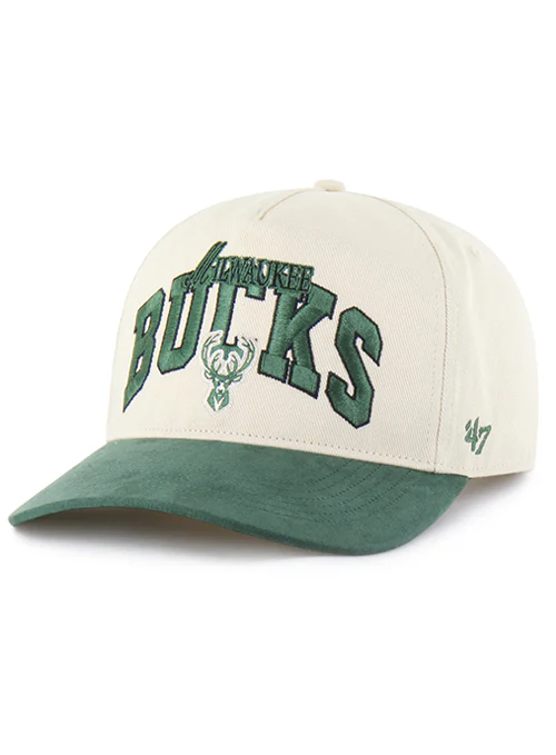 '47 Brand Crossover Basics Milwaukee Bucks Hitch Snapback Hat