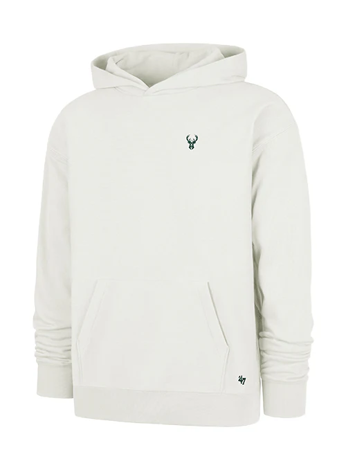 '47 Brand Foundation Contemporary Basic Milwaukee Bucks Hooded Sweatshirt - Image 3