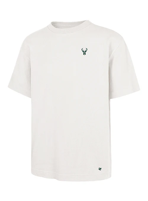 '47 Brand Foundation Contemporary Basic Milwaukee Bucks T-Shirt - Image 3
