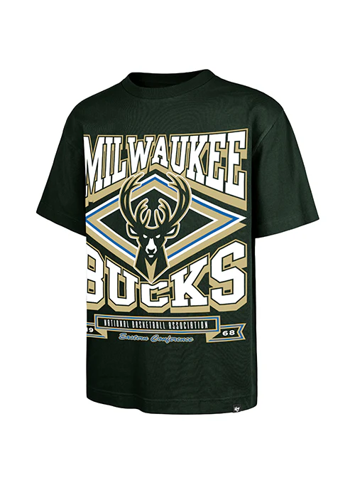 '47 Brand Heater Foundation Milwaukee Bucks T-Shirt