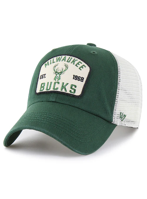 '47 Brand  McCall Clean Up Milwaukee Bucks Adjustable Hat