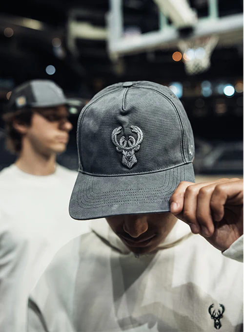 '47 Brand x Carhartt Garment Dyed Hitch Milwaukee Bucks Snapback Hat - Image 2