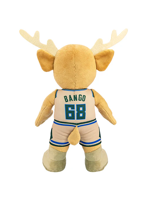 Bleacher Creature 2025-26 City Edition Bango Milwaukee Bucks  10'' Plush - Image 2