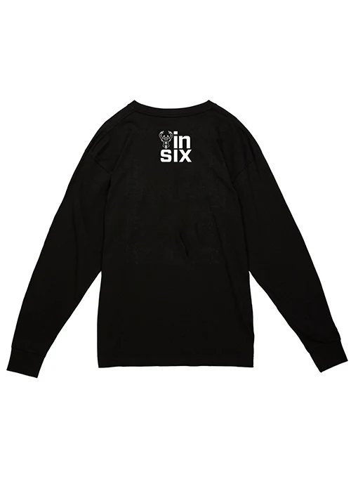 Bucks In Six x Mitchell & Ness Eras Milwaukee Bucks Long Sleeve T-Shirt - Image 4