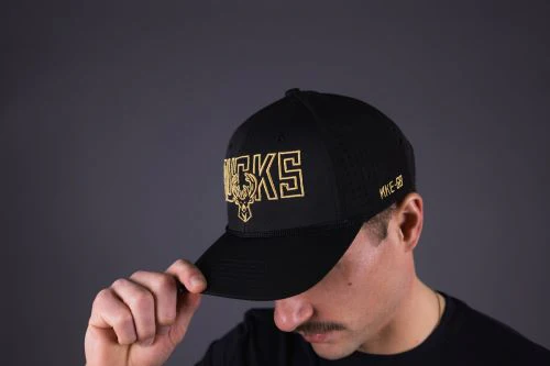 Bucks In Six x UNRL Mid-Pro Vented Milwaukee Bucks Snapback Hat - Image 4