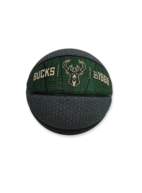 Fear The Deer City Map Milwaukee Bucks Mini Basketball