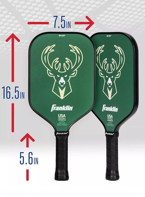 Franklin Icon Milwaukee Bucks Pickle Ball Paddle - Image 2