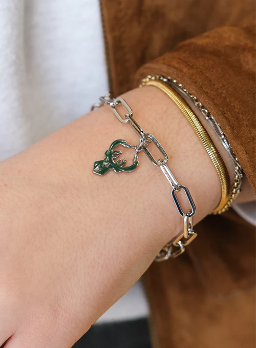Icon Milwaukee Bucks Charm Bracelet - Image 2
