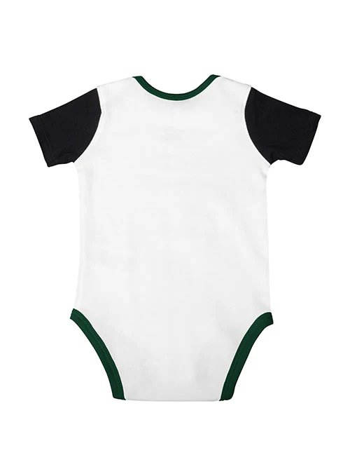 Infant Outerstuff Love & Basketball Milwaukee Bucks 3-Piece Onesie Set - Image 3