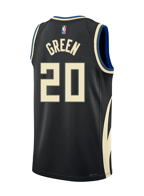 Jordan 2022 Statement Edition AJ Green Milwaukee Bucks Swingman Jersey - Image 2