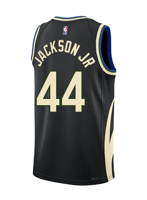 Jordan 2022 Statement Edition Andre Jackson Jr. Milwaukee Bucks Swingman Jersey - Image 2