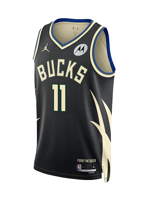 Jordan 2022 Statement Edition Gary Harris Milwaukee Bucks Swingman Jersey - Image 2