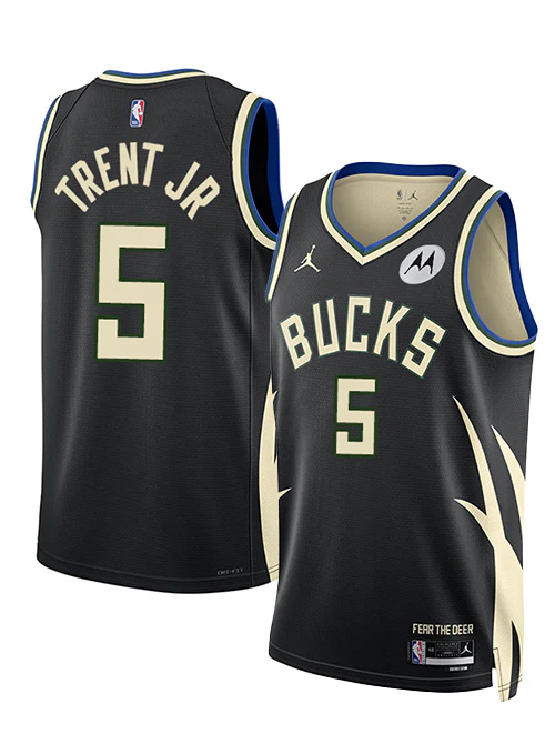 Jordan 2022 Statement Edition Gary Trent Jr. Milwaukee Bucks Swingman Jersey