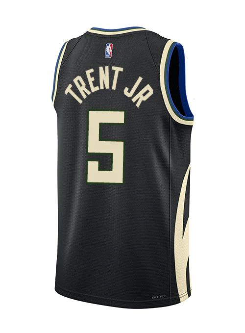 Jordan 2022 Statement Edition Gary Trent Jr. Milwaukee Bucks Swingman Jersey - Image 2
