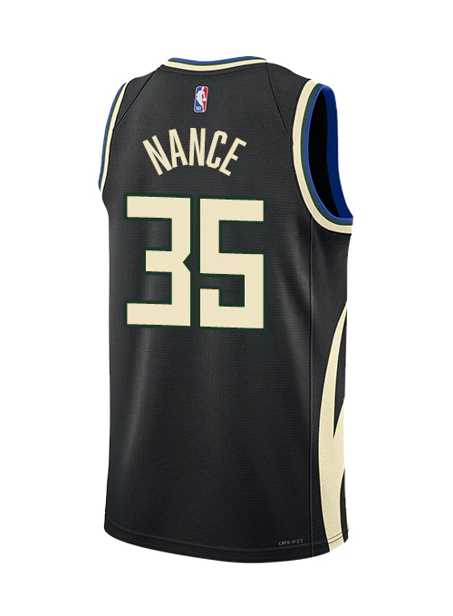 Jordan 2022 Statement Edition Pete Nance Milwaukee Bucks Swingman Jersey - Image 2