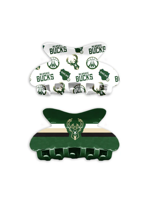 Bucks Pro Shop Milwaukee Bucks 2-Pack Hair Clips