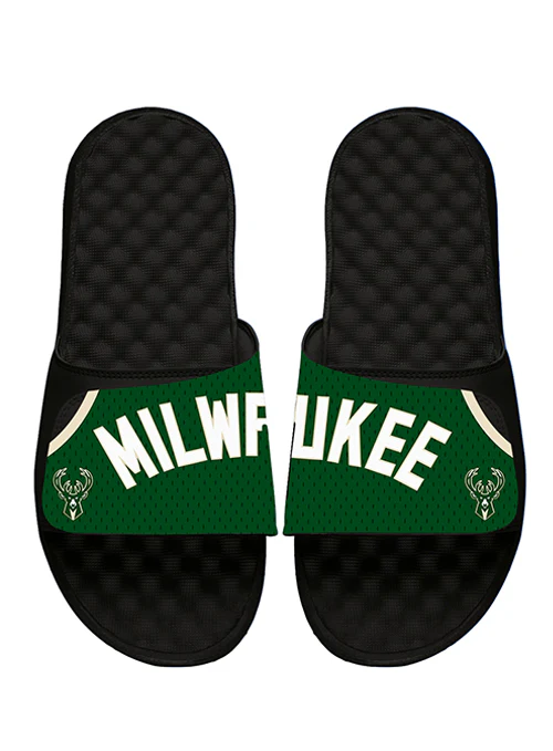 ISlide 2022 Icon Edition Milwaukee Bucks Sandals