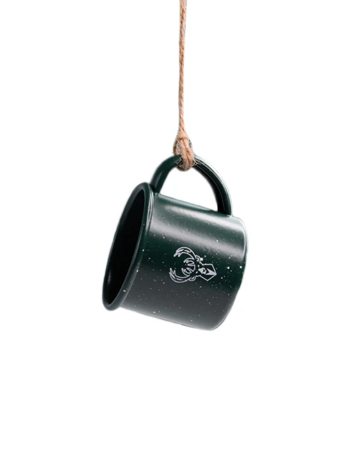 Milwaukee Bucks Campfire Metal Mug Ornament