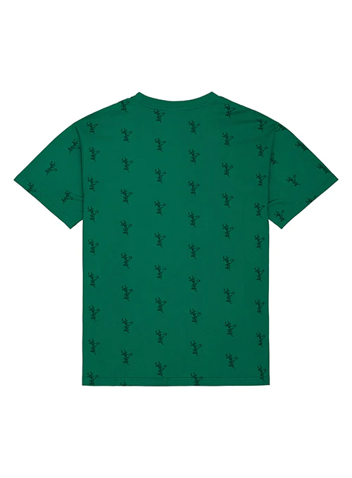 Mitchell & Ness '68 AOP Green Milwaukee Bucks T-Shirt - Image 2