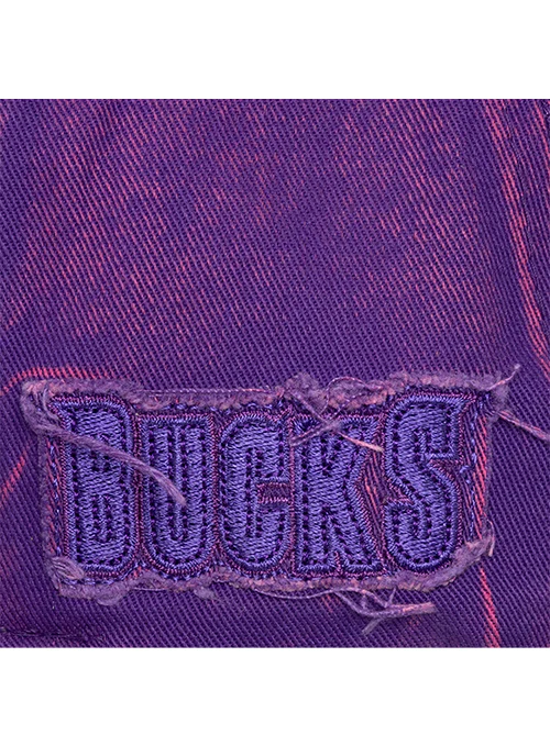 Mitchell & Ness HWC '93 Downtown Milwaukee Bucks Snapback Hat - Image 4