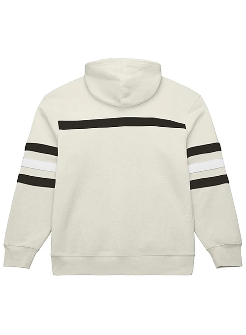 Mitchell & Ness HWC '68 Head Coach Bone Milwaukee Bucks Hooded Sweatshirt - Image 2