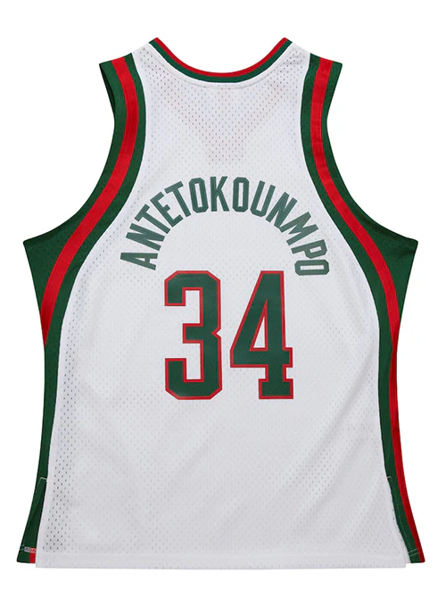Mitchell & Ness HWC '13 Giannis Antetokounmpo Milwaukee Bucks Swingman Jersey - Image 3