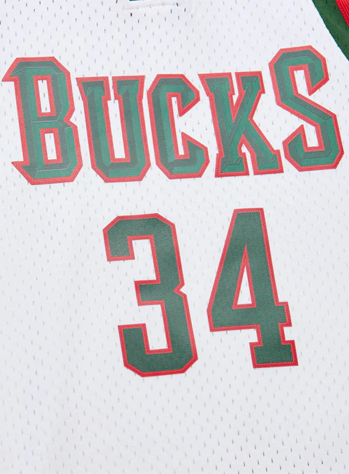 Mitchell & Ness HWC '13 Giannis Antetokounmpo Milwaukee Bucks Swingman Jersey - Image 5