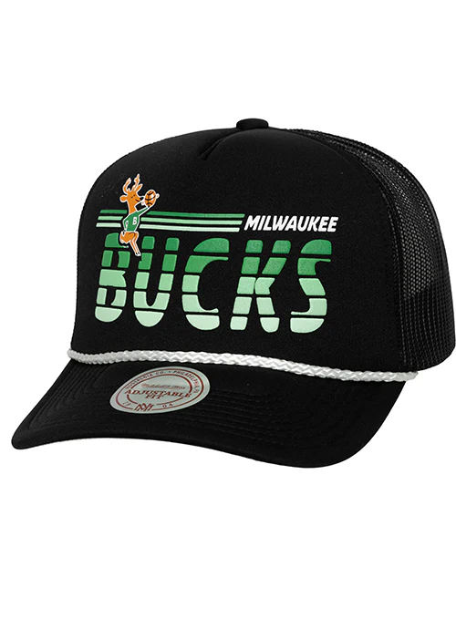 Mitchell & Ness HWC '68 Milwaukee Bucks Graded Trucker Hat