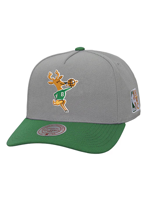 Mitchell & Ness HWC '68 Head Coach Pinch Milwaukee Bucks Snapback Hat