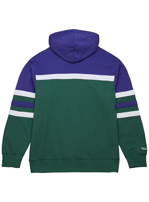 Mitchell & Ness HWC '93 Coach Vintage Milwaukee Bucks Hooded Sweatshirt - Image 2