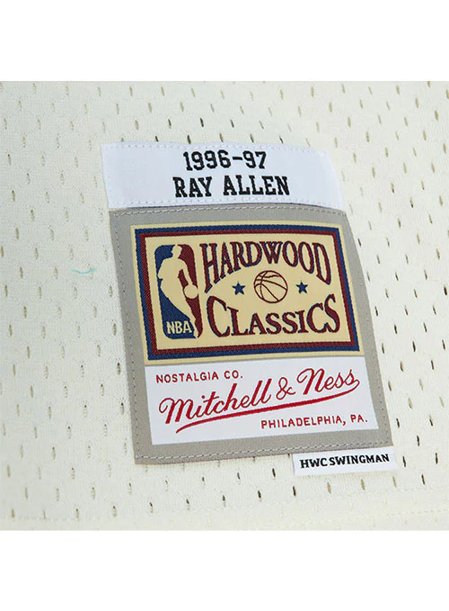 Mitchell & Ness HWC '93 Energy Ray Allen Milwaukee Bucks Swingman Jersey - Image 4