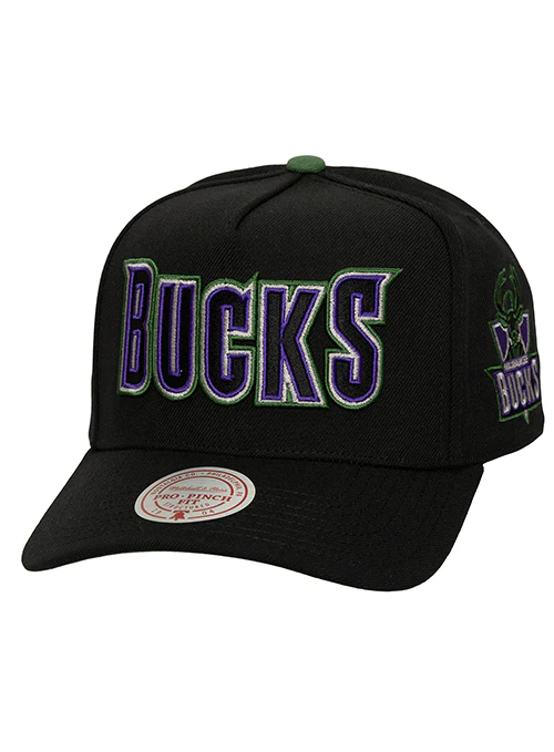 Mitchell & Ness HWC '93 Legacy Pro Milwaukee Bucks Snapback Hat