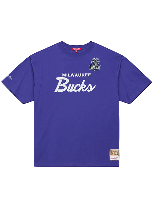 Women's Mitchell & Ness HWC '93 Classic Milwaukee Bucks T-Shirt