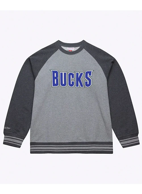 Mitchell & Ness HWC '93 Legacy Milwaukee Bucks Crewneck Sweatshirt