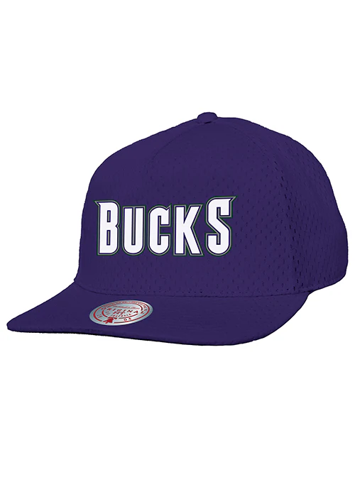 Mitchell & Ness HWC '93 Meshed Up Milwaukee Bucks Snapback Hat
