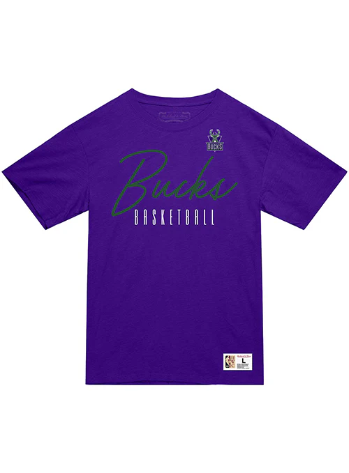 Mitchell & Ness HWC '93 Milwaukee Bucks Training Day T-Shirt