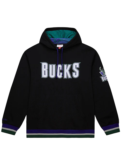 Mitchell & Ness HWC '93 Playmaker Milwaukee Bucks Hooded Sweatshirt