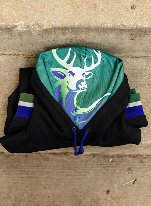Mitchell & Ness HWC '93 Playmaker Milwaukee Bucks Hooded Sweatshirt - Image 2