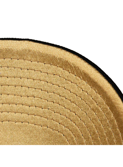 Mitchell & Ness HWC '68 Pro Pinned Gold Milwaukee Bucks Snapback Hat - Image 3