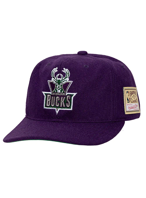 Mitchell & Ness Retro HWC '93 Milwaukee Bucks Adjustable Hat
