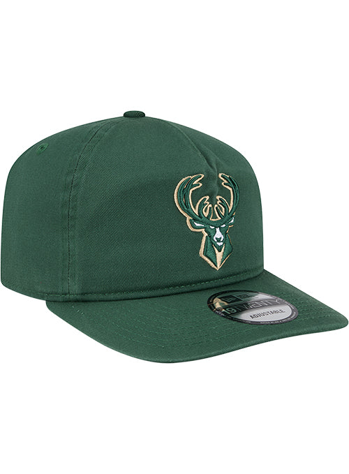 New Era 19Twenty Icon Green Milwaukee Bucks Snapback Hat - Image 2