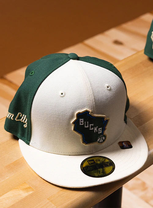New Era 2025-26 City Edition 59Fifty State Milwaukee Bucks Fitted Hat - Image 2