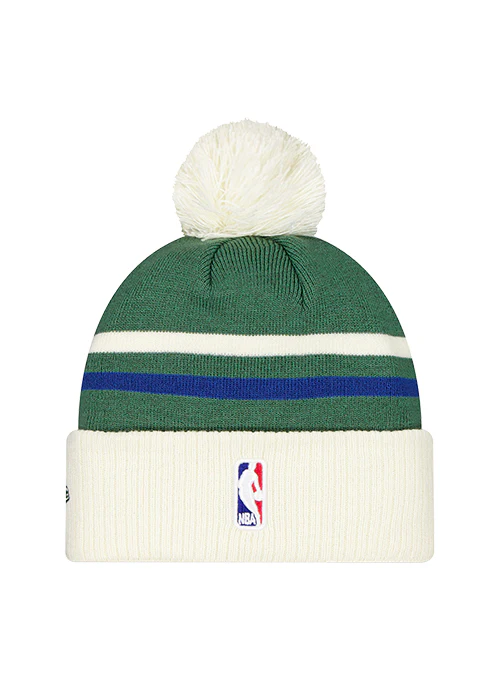 New Era 2025-26 City Edition State Milwaukee Bucks Pom Cuff Knit Hat - Image 2