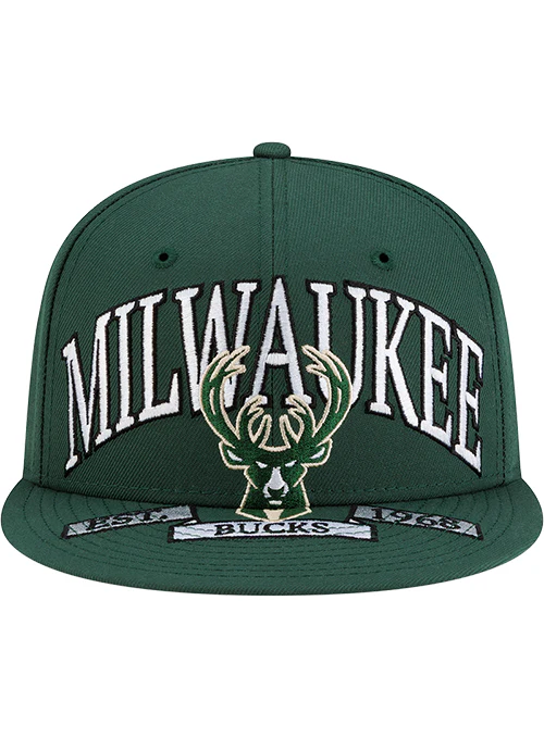 New Era 59Fifty Establish Ribbon Milwaukee Bucks Fitted Hat - Image 3
