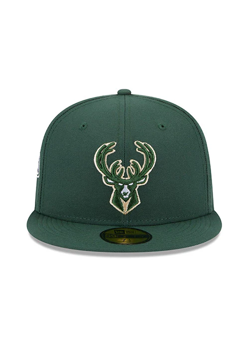 New Era 59Fifty Patch Milwaukee Bucks Fitted Hat - Image 6