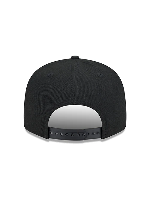 New Era 9Fifty HWC '68 Black Milwaukee Bucks Snapback Hat - Image 4