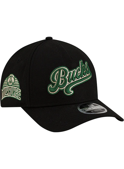 New Era 9Fifty Close of Day Milwaukee Bucks Snapback Hat - Image 2